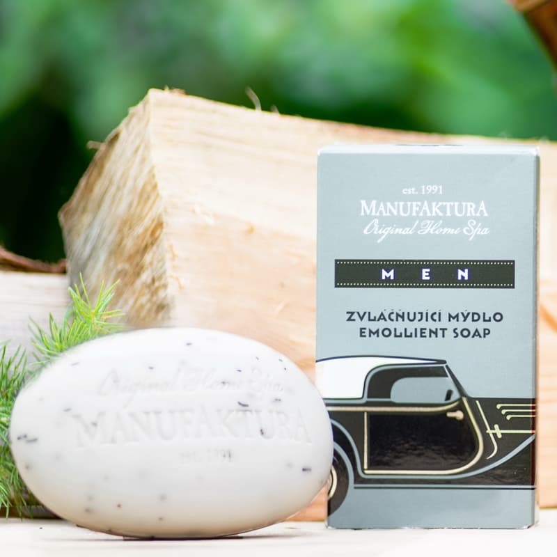 Manufaktura Men vegetable soap with herbal complex and almond oil