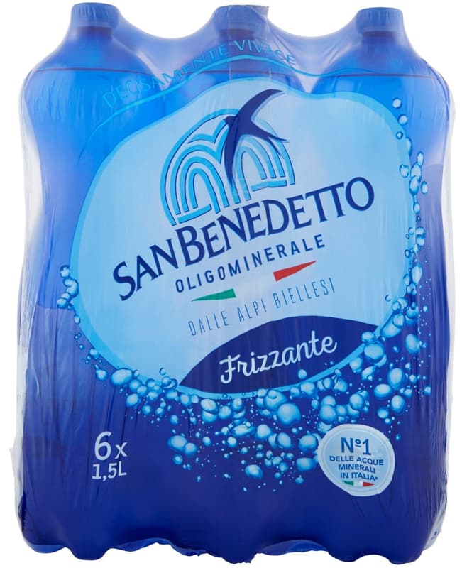 San Benedetto Classic sparkling water (6 × 1,5l)