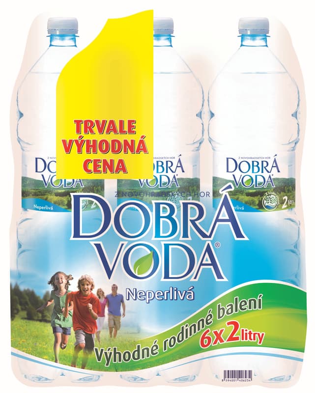 Dobrá voda Natural non-carbonated (6 x 2L)