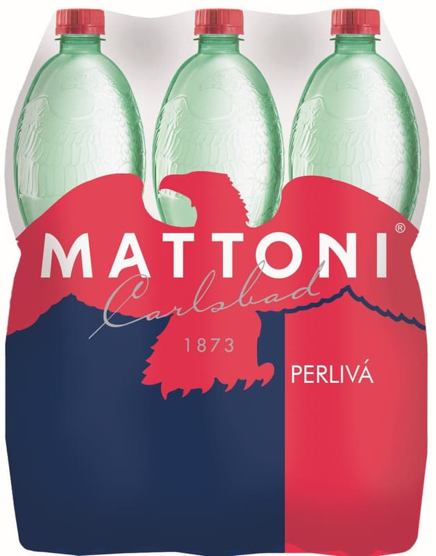 Mattoni minerální voda perlivá (6x1,5l)