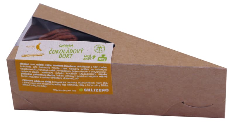 Rohlik.cz Švédský čokoládový dort