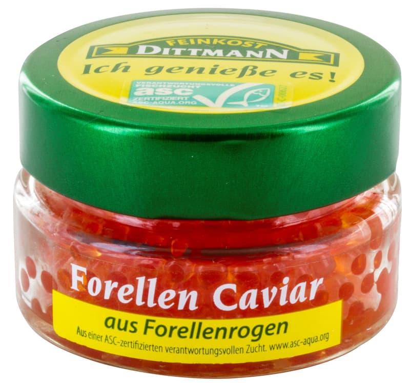 Feinkost Dittmann ASC Trout caviar
