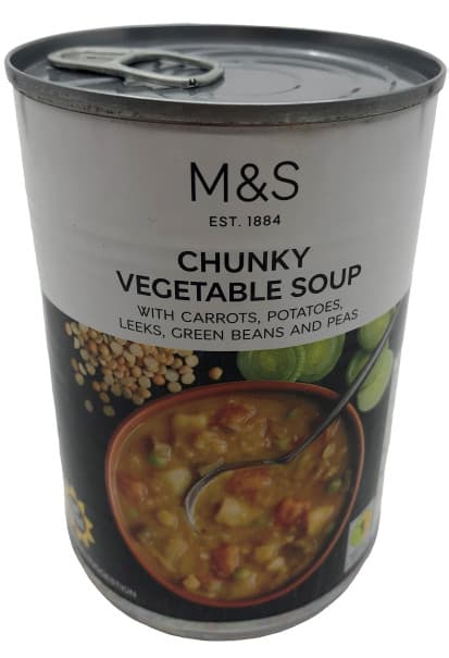 Marks & Spencer Chunky Vegetable Soup vegetable soup