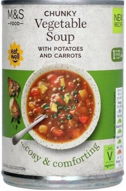 Marks & Spencer Chunky Vegetable Soup vegetable soup