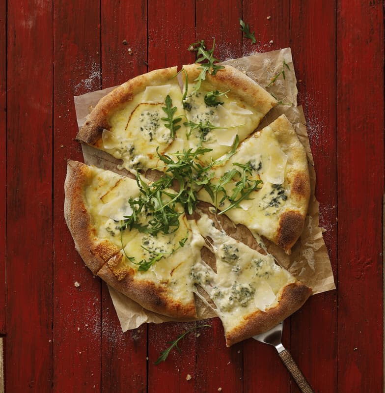 360 Pizza Quattro formaggi