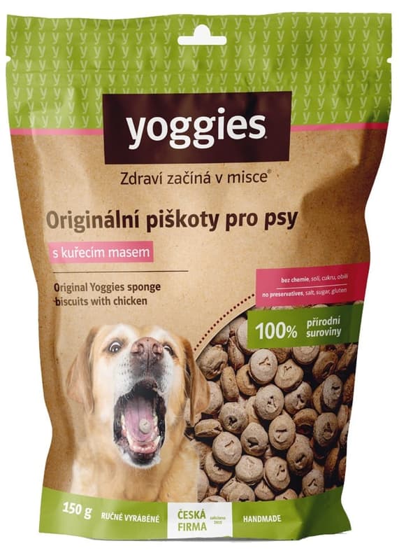 Yoggies Original biscuits for dogs with chicken