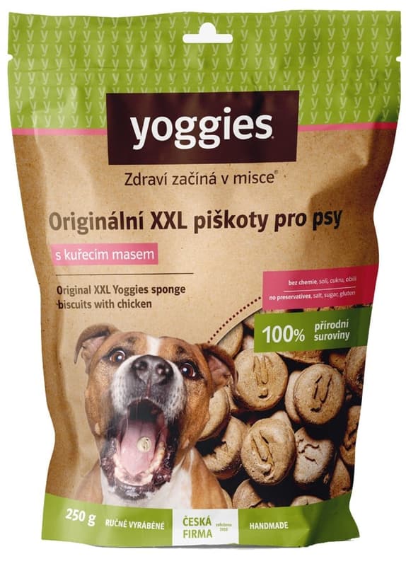 Yoggies Original XXL biscuits for dogs with chicken