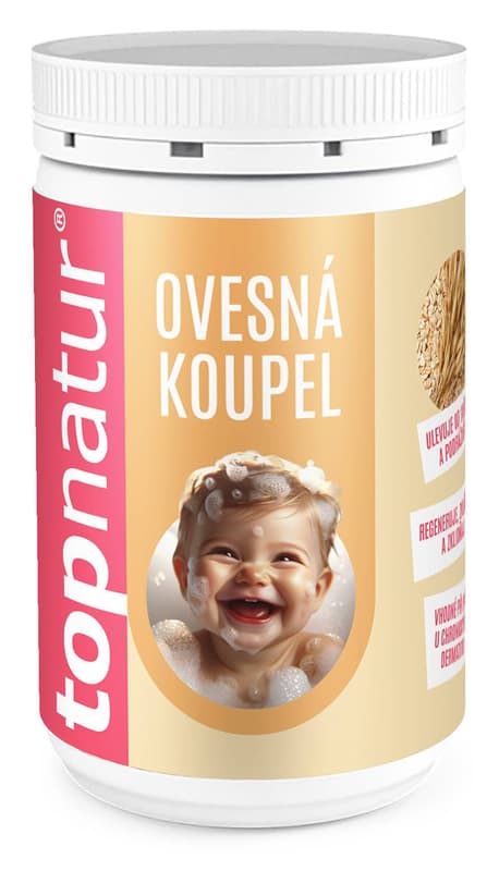 Topnatur Ovesná koupel pro děti dóza 350g