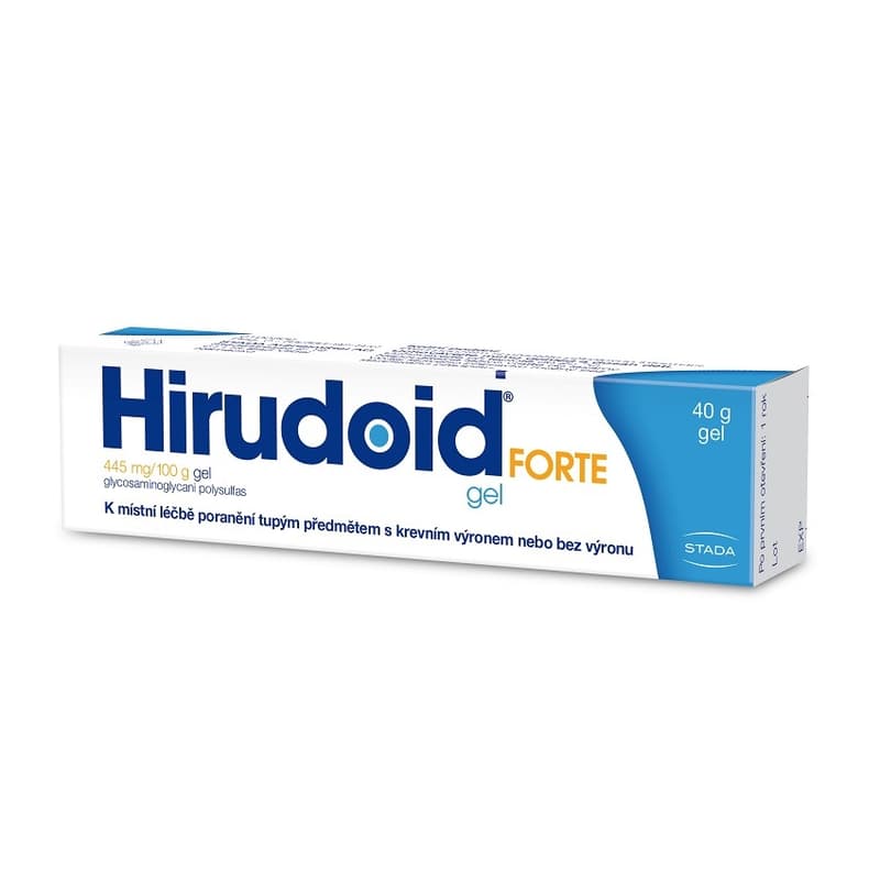 HIRUDOID FORTE 445MG / 100G gel 40G