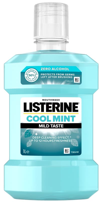Listerine Cool Mint Mild Taste ústní voda