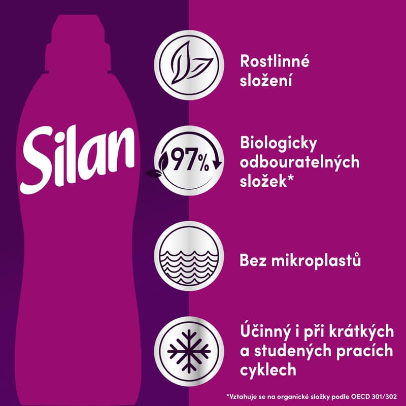 Silan Aromatherapy Magic Magnolia Softener (2.7 l)