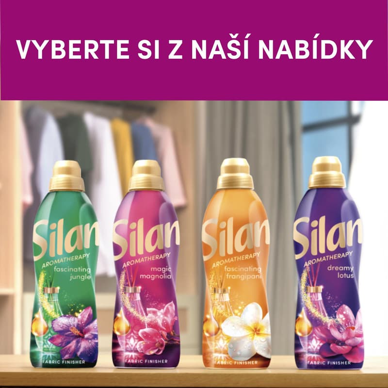 Silan Aromatherapy Magic Magnolia Softener (2.7 l)