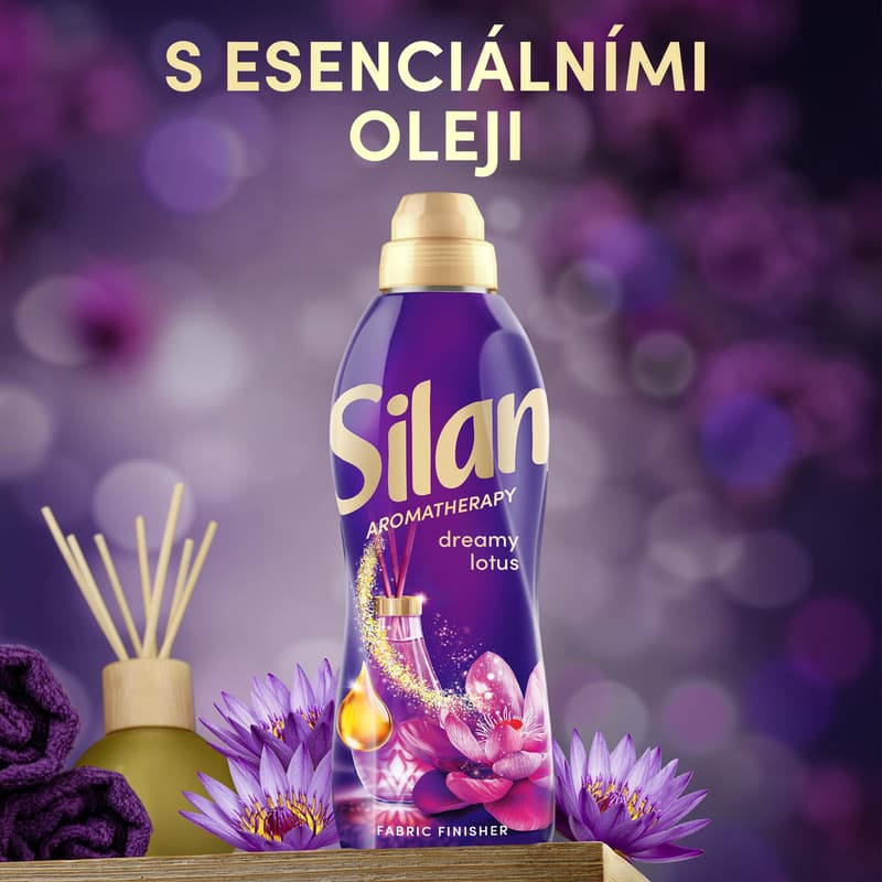 Silan Aromatherapy Dreamy Lotus Softener (2.775 l)