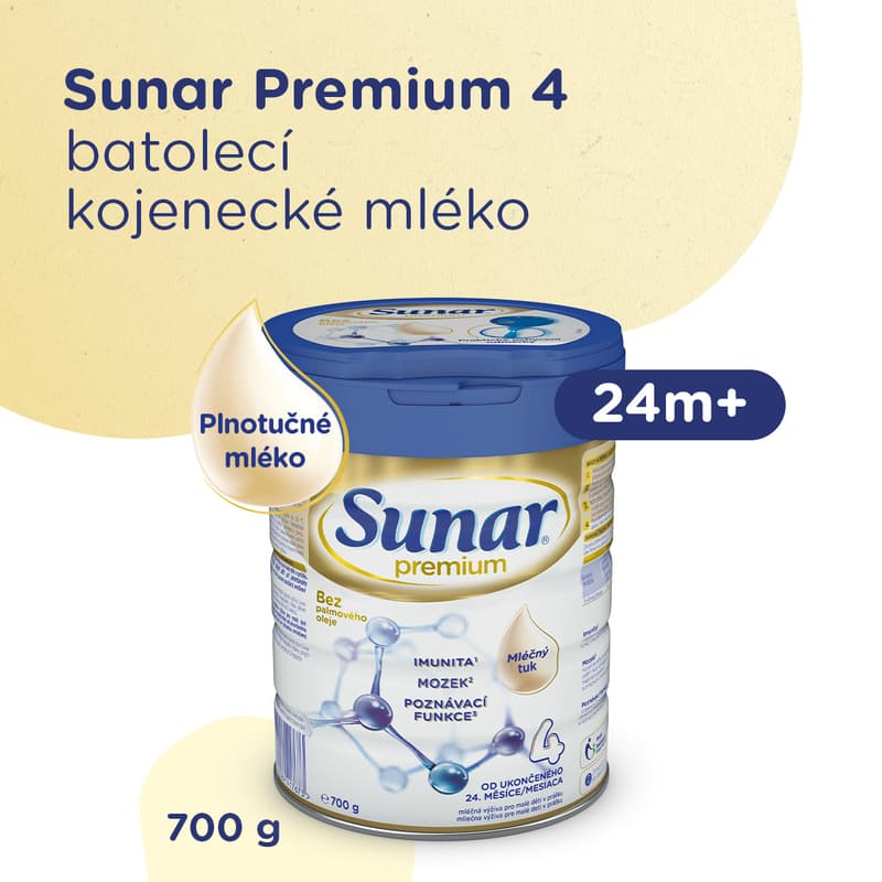 Sunar Premium 4 batolecí mléko