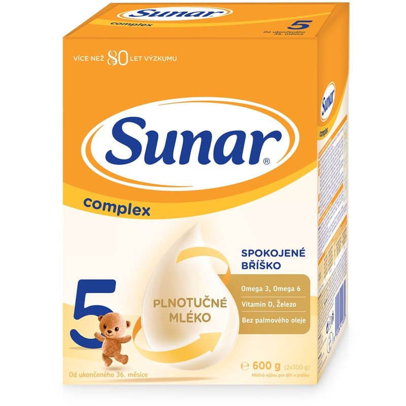 Sunar Complex 5 dětské mléko