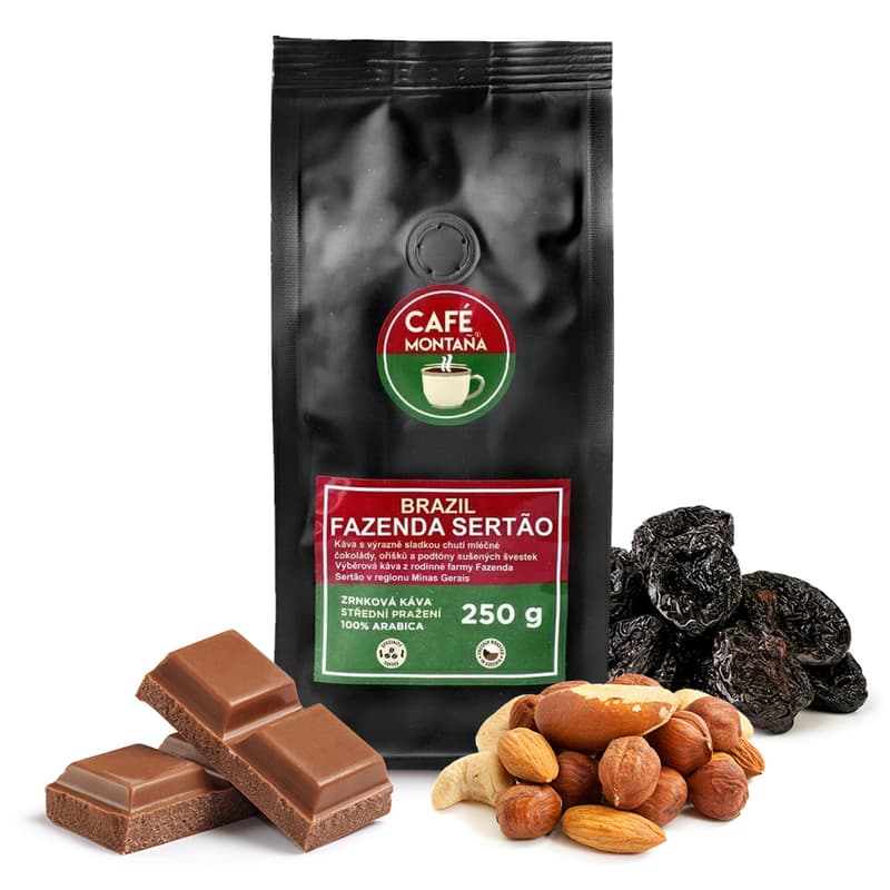 Café Montaña Brazil Fazenda Sertao coffee beans