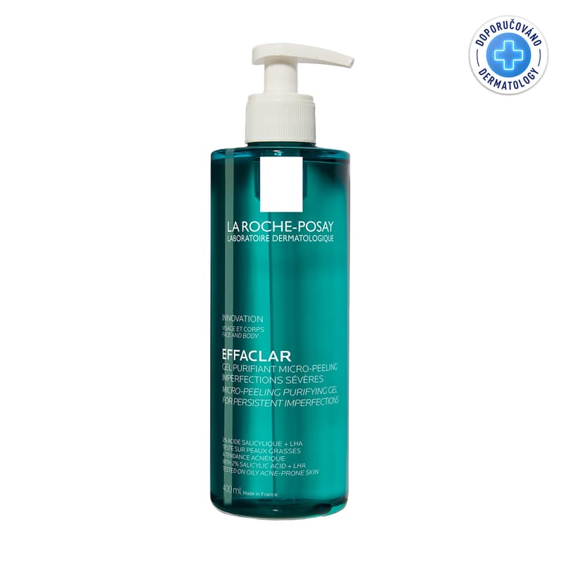 LA ROCHE-POSAY EFFACLAR Mikropeelingový gel 400ml