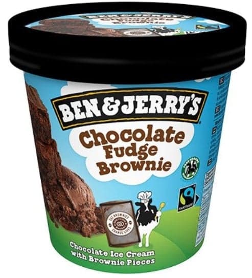 Ben & Jerry's Chocolate fudge brownie zmrzlina