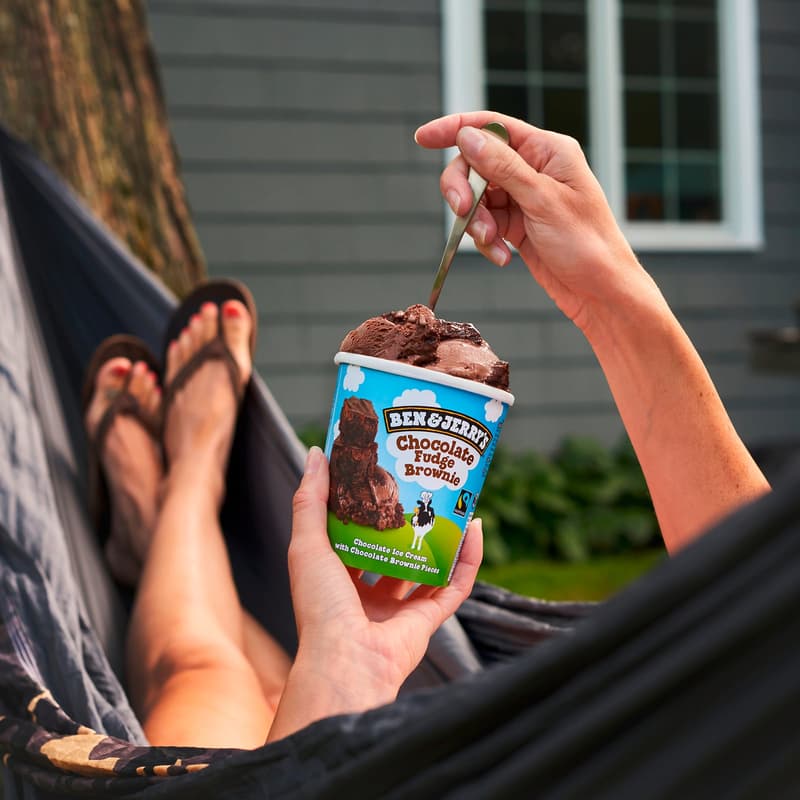 Ben & Jerry's Chocolate fudge brownie zmrzlina