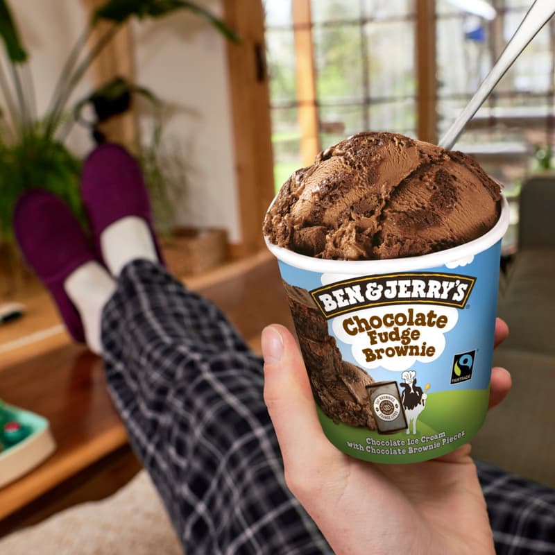 Ben & Jerry's Chocolate fudge brownie zmrzlina