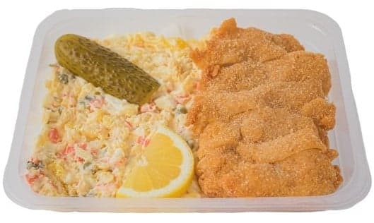 Libeřské lahůdky Chicken cutlet with potato salad