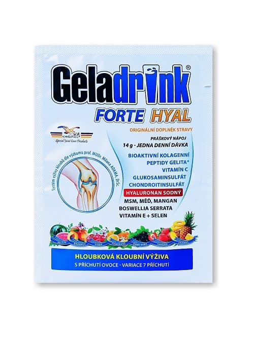 Geladrink FORTE HYAL nápoj 7 příchutí 14x14g