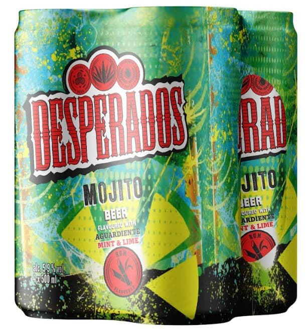 Desperados Mojito 4×0,5 l can