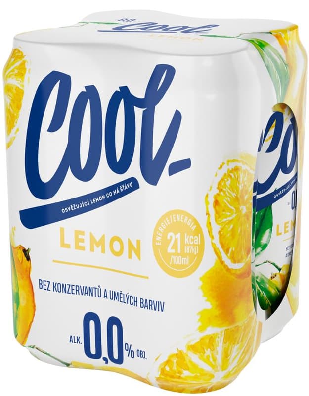 Cool Lemon non-alcoholic baking tin 4×0,5 l