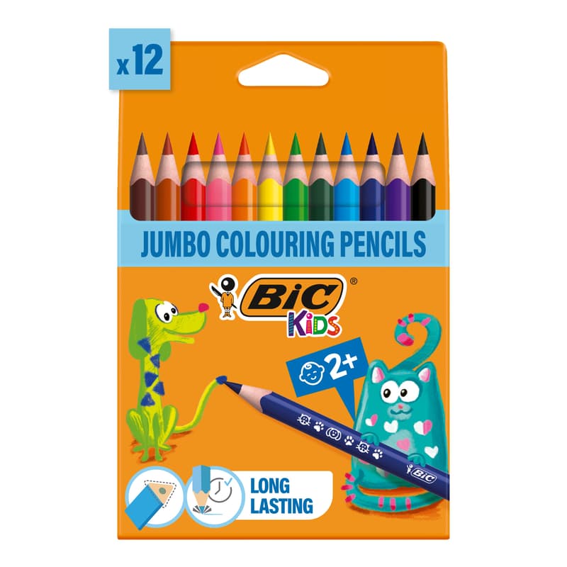 BIC Kids Evolution Triangular crayons