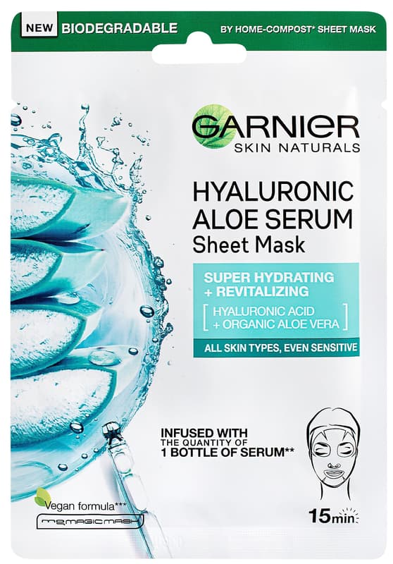 Garnier Hyaluronic Aloe Superhydratační textilní maska