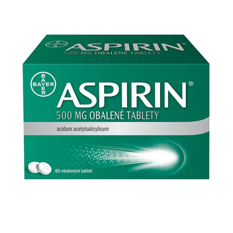 ASPIRIN 500MG coated tablets 80