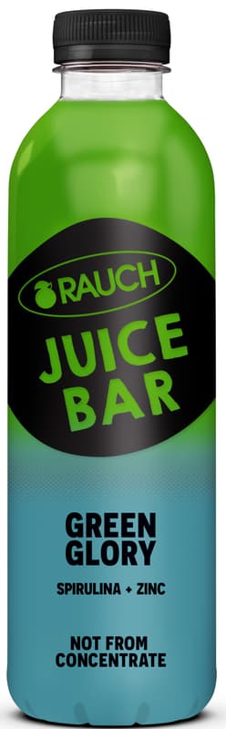 Rauch Juice Bar vegan Okurka, kiwi a spirulina