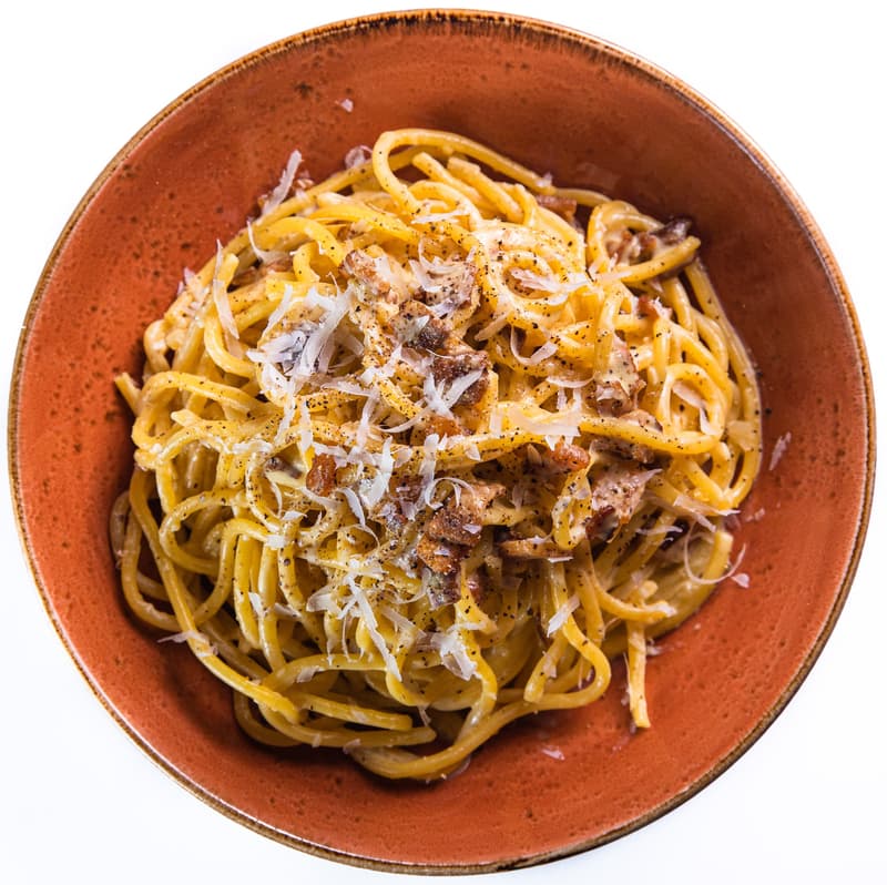 Spaghetti alla carbonara z Pasta Fresca