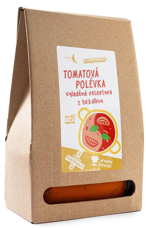 Rohlik.cz Tomato soup with basil