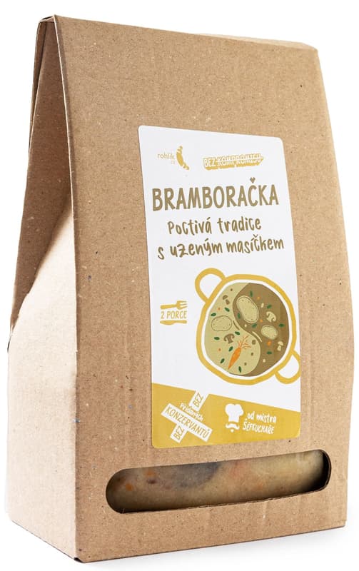 Rohlik.cz Bramboračka s uzeným