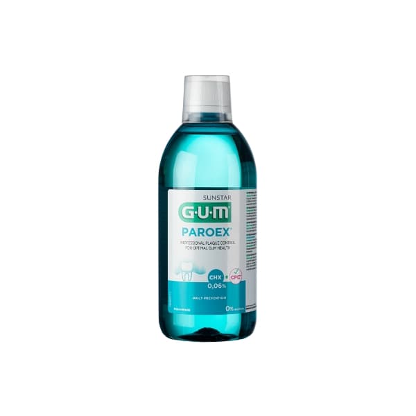 GUM ústní voda Paroex (CHX 0.06%) 500ml G1702EME