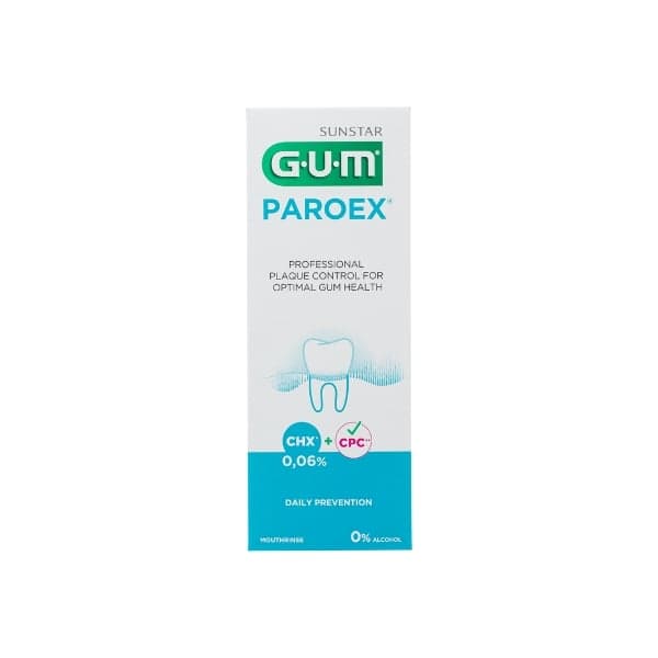 GUM ústní voda Paroex (CHX 0.06%) 500ml G1702EME