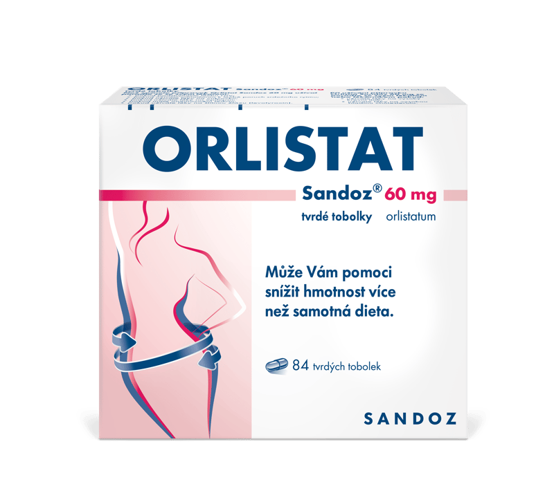 ORLISTAT SANDOZ 60MG Tvrdá tobolka 84