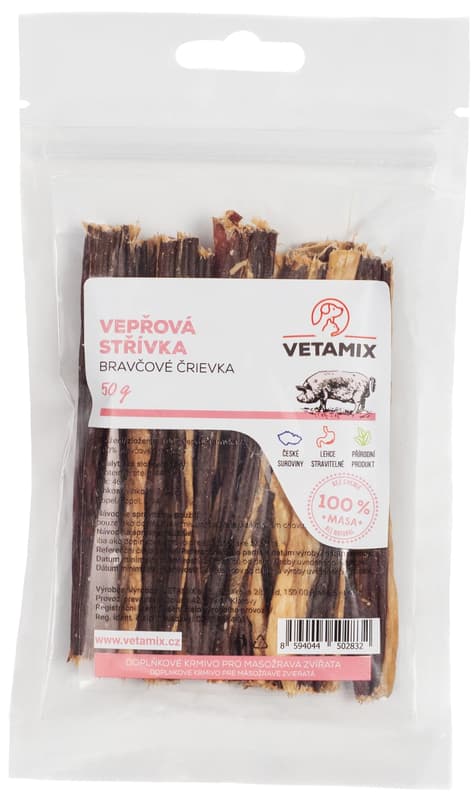 Vetamix Vepřová střívka pro psy