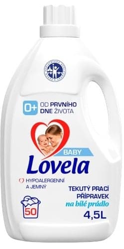Lovela Baby Liquid detergent for white laundry (4,5l)