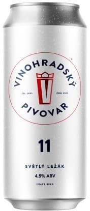 Vinohrady brewery Vinohradská 11, can