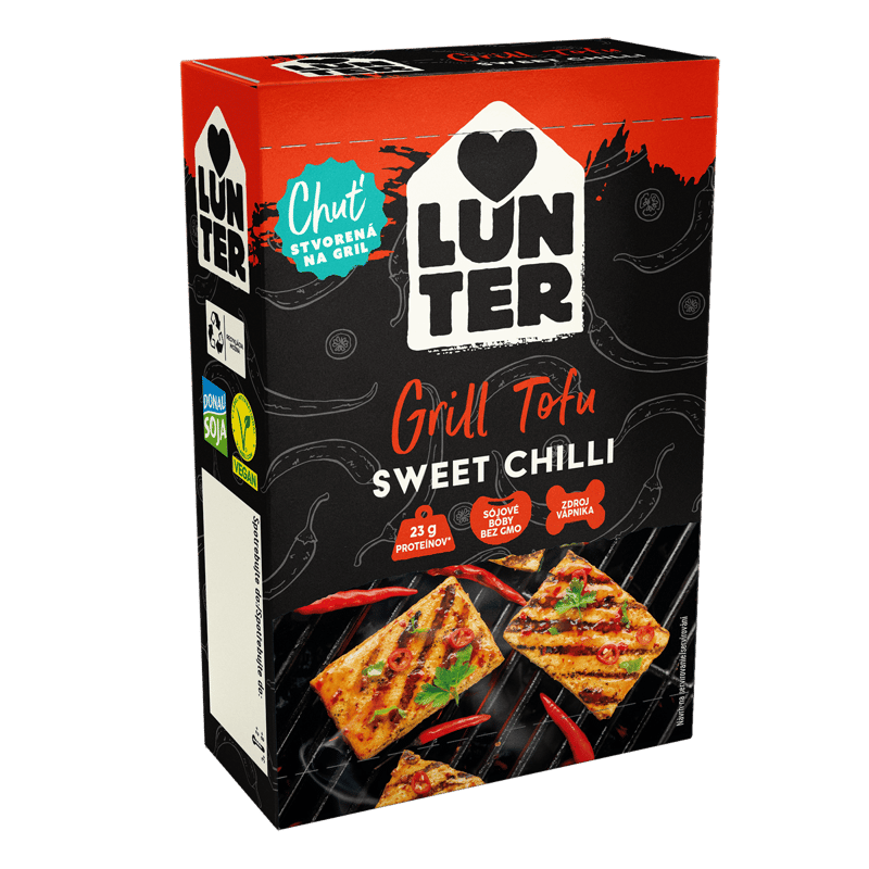 Lunter Tofu na gril sweet chilli