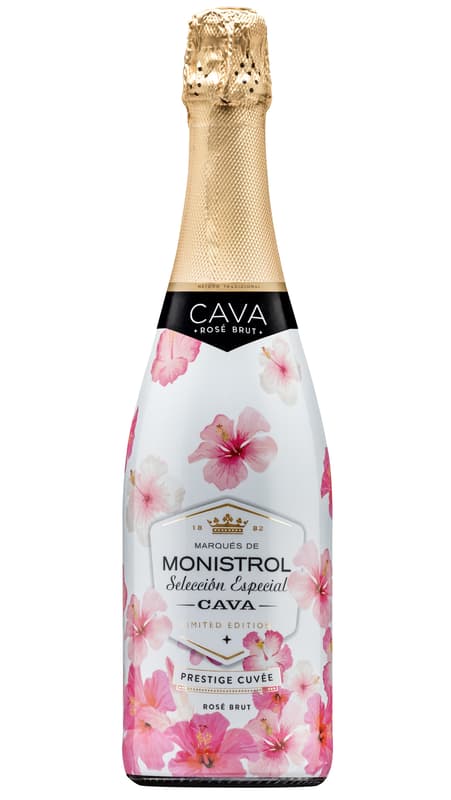 Monistrol Cava Brut Rosé Flower Edition