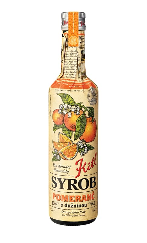 Kitl Syrob Orange with pulp