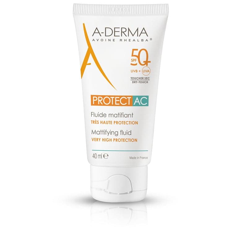 A-DERMA Protect AC Moisturising Fluid SPF50+ 40ml