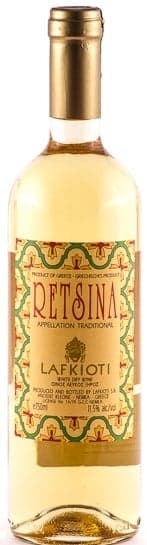 Lafkioti Retsina white wine