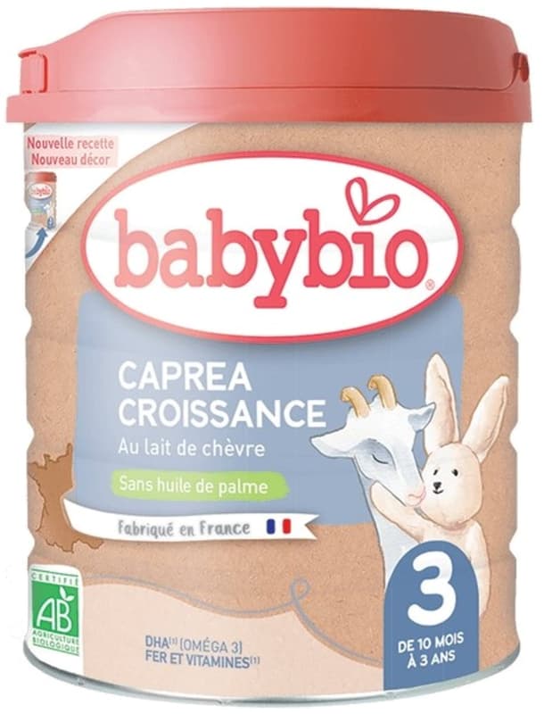 Babybio Caprea 3 whole organic goat infant milk