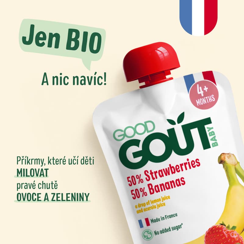 Good Gout BIO Strawberry with banana