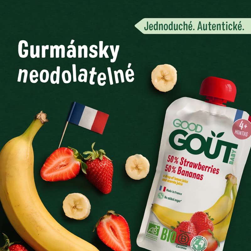Good Gout BIO Strawberry with banana