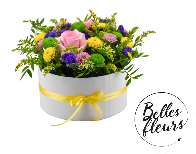 Belles Fleurs Květinový box v lučním stylu